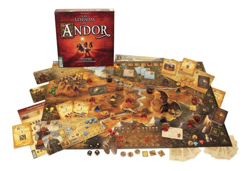 Las Leyendas De Andor Juego De Mesa En Español