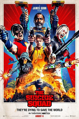 The Suicide Squad 2 Poster Original De Dc Comics