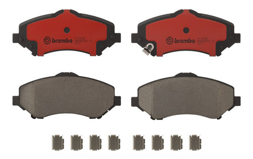 Balatas Cerámicas Delanteras Routan 2009/2014 Brembo