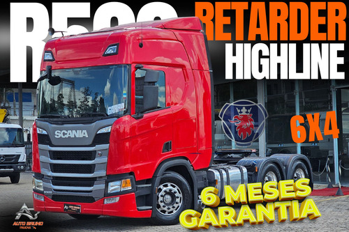 Scania R500 6x4 Highline Impecável Com Freio Retarder