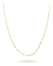 Comprar Cadena Oro 10k Sólido-tejido Valentino Diamantado,45cm Largo