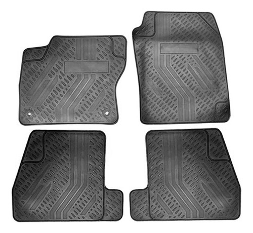 Cubre Alfombra Ford Focus /2015 4 Piezas Negro