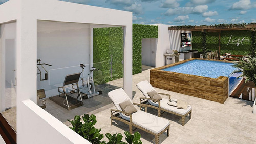 Imagen 5 de 10 de Departamento En Venta En Playa Del Carmen, Loft Playa