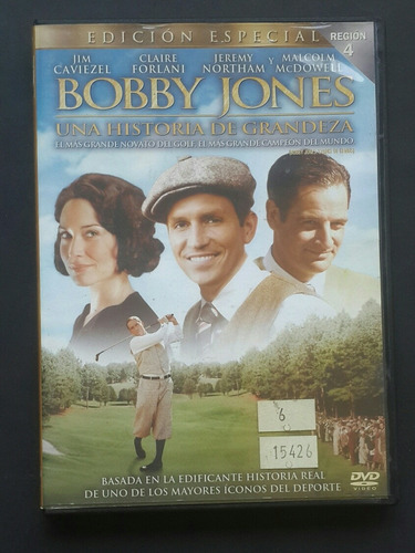 Bobby Jones: Una Historia De Grandeza - Dvd Orig - Germanes
