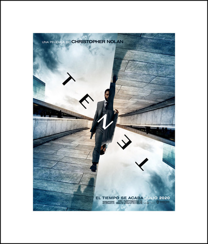 Pósters Película Tenet Christopher Nolan Movie Original Cine