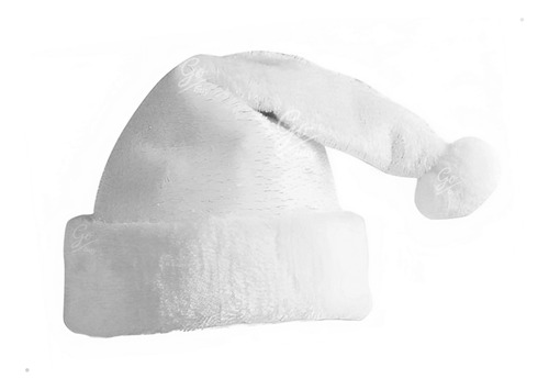 Accesorio Navidad Para Novenas Gorro Blanco