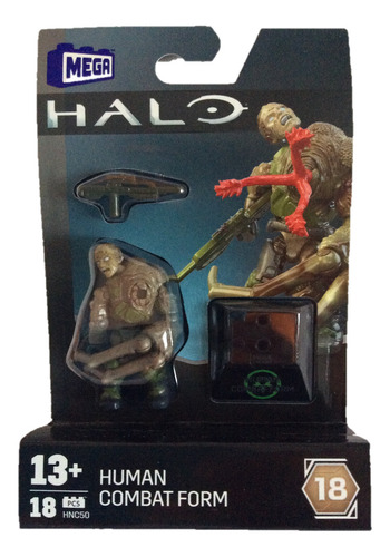 Mega Construx Human Combat Forma Halo Serie 18 Original