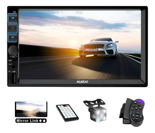_ Autoestéreo 2 Din 7 Inch Táctil Mirrorlink Bluetooth