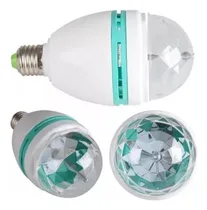 Comprar Lampara Foco Led Colores Rgb Giratoria Luces Boliche Fiestas