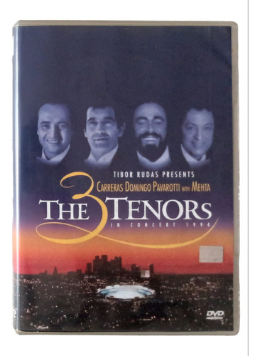 Dvd The 3 Tenors In Concert 1994 Carreras/pavarotti/domingo 