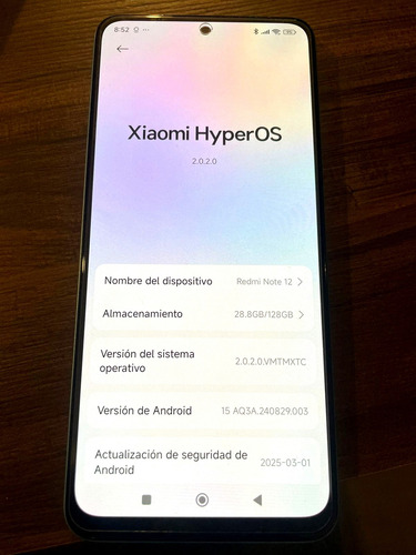 Xiaomi Redmi Note 12 - No Incluye Sim (Usado)