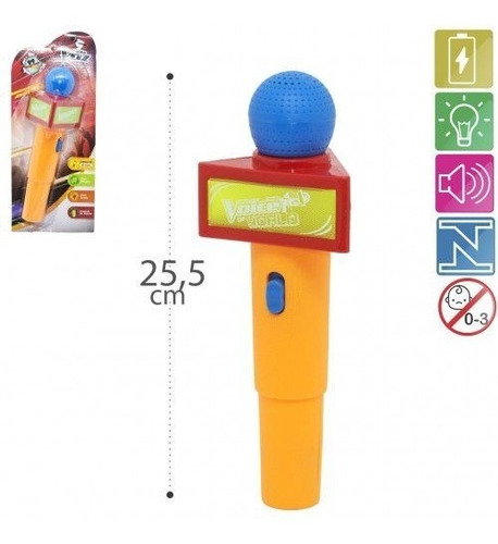Imagem 5 de 5 de 2 Microfone Musical Infantil Brinquedo Com Som E Luz Oferta.