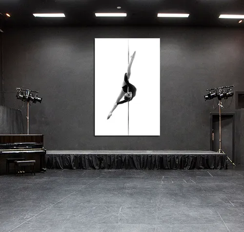 comprar Cuadro 50x75cm Pole Dance Danza Clases Baile Barra Caño Sexy