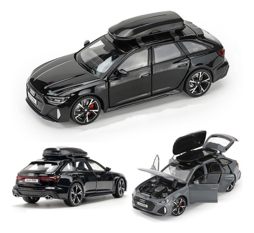 Audi Rs6 Avant Miniatura Metal Coche Adornos Coleccionables