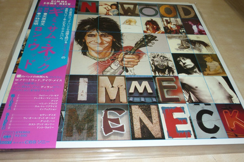 Ron Wood Gimme Some Neck Vinilo Japon 10 Puntos Obi Insert