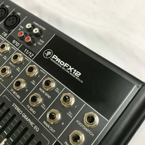 Mesa De Som Makie Pro Fx 12 - Leia O Anuncio!!