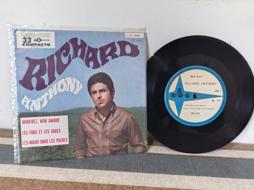 Ep Richard Anthony Aranjuez Mon Amour 1967 Estandar (Usado)