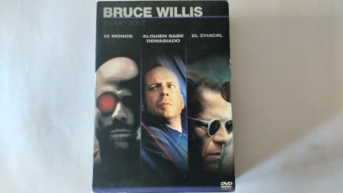 Pack Bruce Willis12 Monos, Alguien Sabe Demasiado, El Chaca
