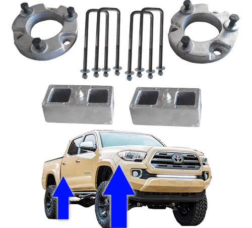 Lift Kit Aumentos De Suspension Toyota Tacoma 2005-2020