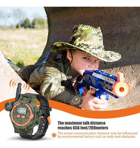 Walkie Talkies 2 Radios Pulsera Niños Regalo Navidad