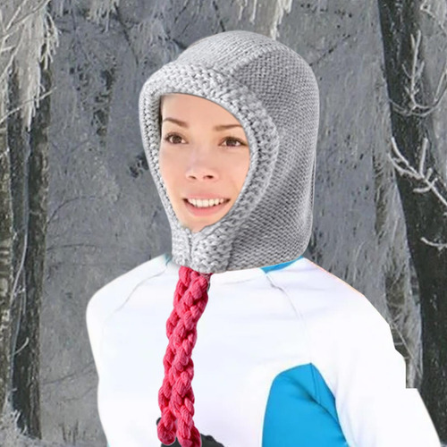 Genérico Gorro De Lana Cálido Mujer,sombrero De Invierno