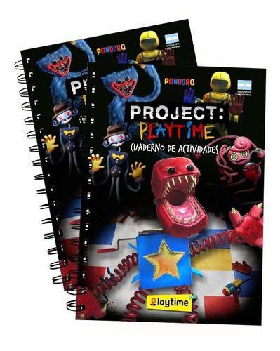 Cuaderno Boxy Boo Project: Playtime De Actividades Colorear 