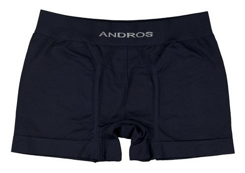 Pack X3 Boxer Andros Microfibra C/lycra A 5010 Solo Negro