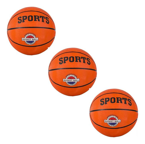 3 Balon De Basket Basquetbol Baloncesto Numero #7