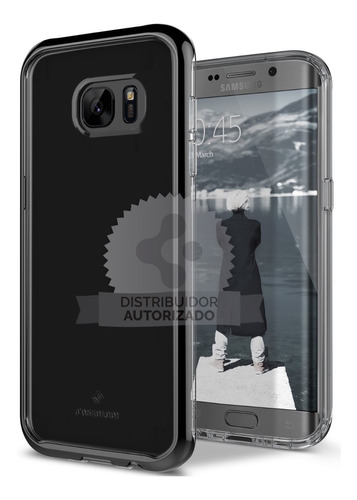 Funda Samsung S7 Edge Caseology Skyfall Black Anti Impacto