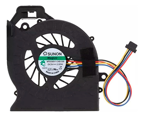 Ventilador Generica Para Hp Dv6 6000 641476-001 Mf60120v1