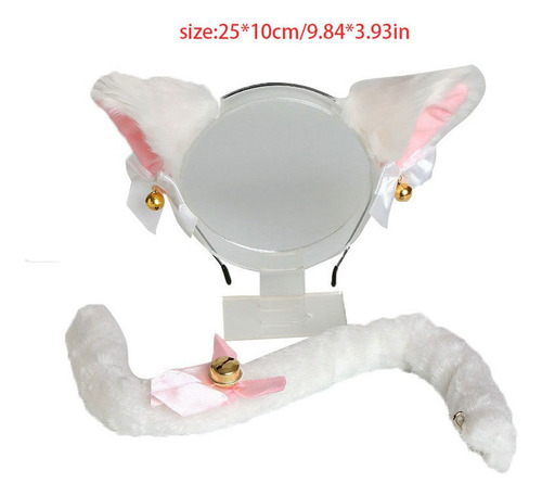 Diadema Con Forma De Oreja De Gato Zorro Lobo Y Cola De Cosp