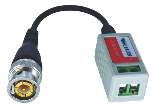 Balun Pasivo Cctv Camara Bnc A Cable Utp Par Bornera X 100