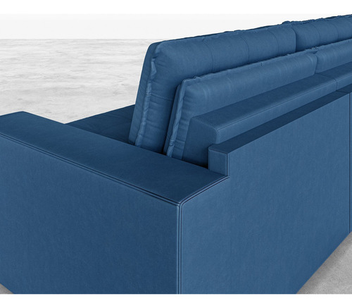 Sofá Cama Retrátil E Reclinável 4 Lugares 280cm Em Wt