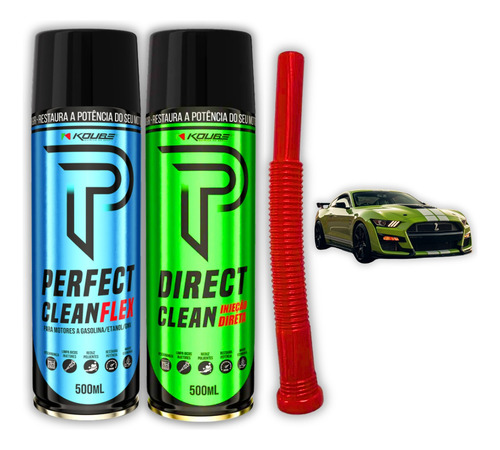 Perfect Clean Koube 500ml Limpeza Bico Injetor Mustang V8