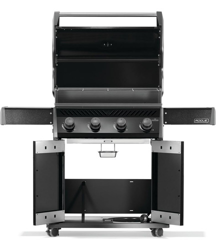 Parrilla De Gas Propano Rogue 525 Negra 4 Quemadores Acero I