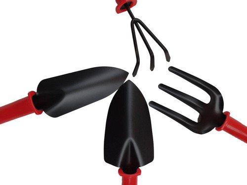 Jogo 4 Peças Mini Ferramentas Jardim