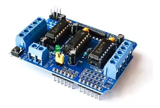 Shield L293d Driver Ponte H Para Motor Arduino Mega E Uno