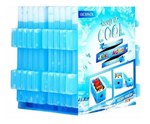 Oicepack Ice Pack Para Lonchera 10 Bolsa Hielo