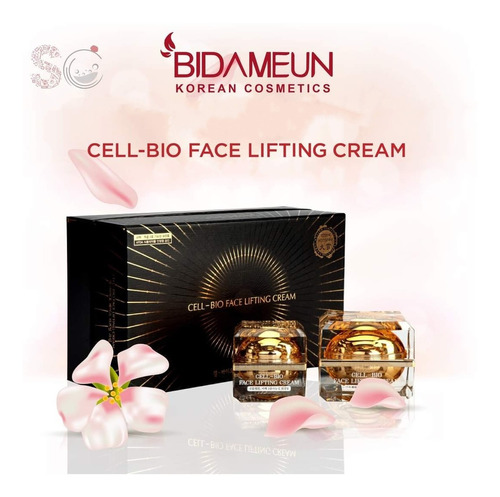 Crema Caviar Coreana Antiarrugas / Cell Bio Lifting (1 Set)