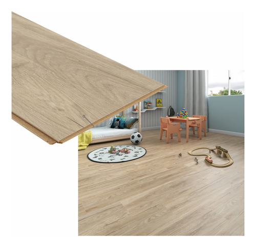 Piso Laminado Clicado Click Durafloor Nature Belgrado 2,51m2