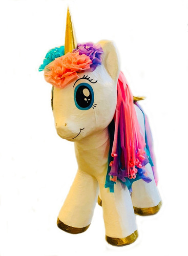 Imagen 2 de 3 de Piñata De Unicornio Jumbo