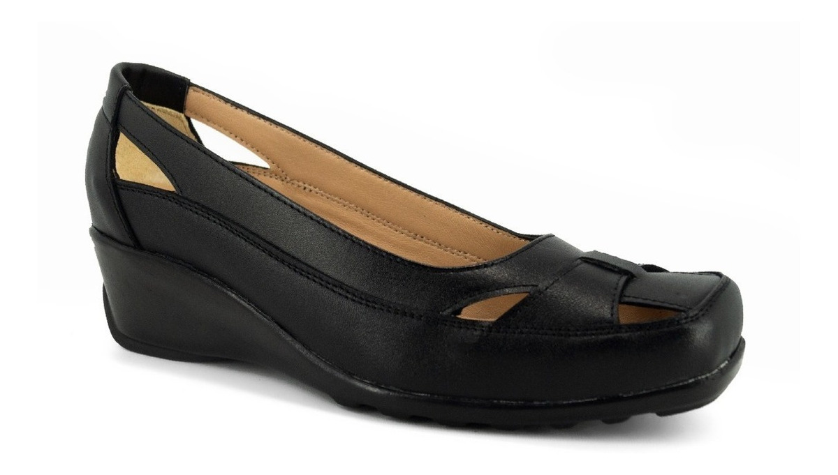 Zapatos De Piel De Borrego Para Dama Zapato De Descanso Para Dama En Piel Borrego Gonzer Confort | Meses sin