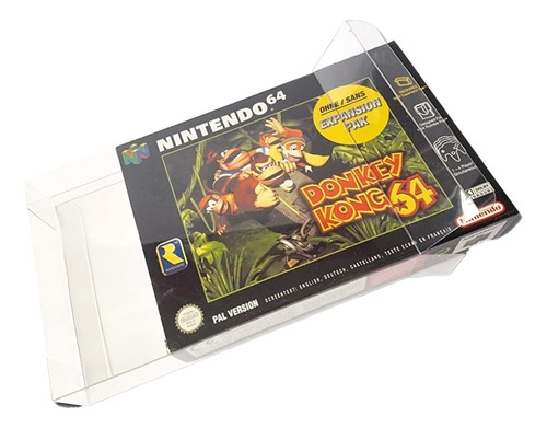 Protector Juegos De Super Nintendo Y Nintendo 64 En Caja