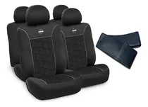 Comprar Kit Cubre Asientos Tela 10 Piezas + Cubrevolante