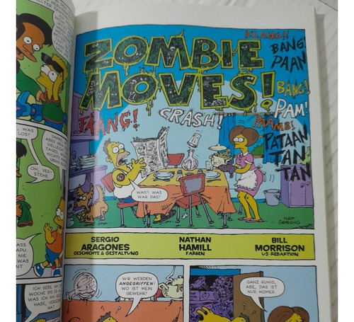 Hq Importado Encadernado Bart Simpsons Hebt Ab! Panini Rjhm (Usado)