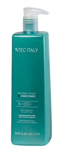 Acondicionador Nutritivo  Tec Italy Cabello Dañado 300 Ml