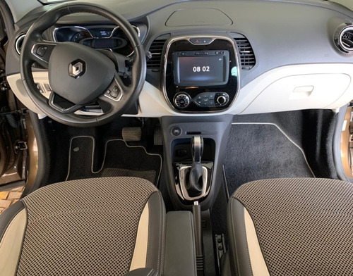 Captur Intense Cvt 1.6 2017/2018 Biton Marrom/preto
