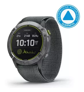 Garmin Enduro Gps Multideporte Solar Gris Smartwatch