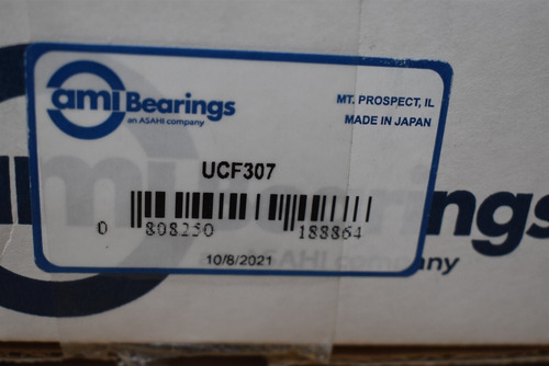 Ami Bearings 4 Bolt Flange Mount Bearing Part No. Ucf307 Bbs