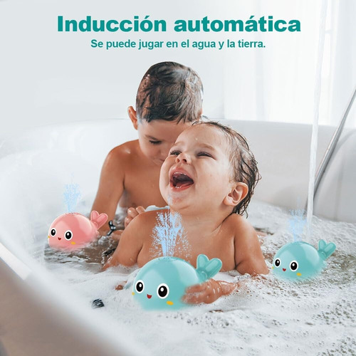 Spraying Whale Toy Juguetes Para Niño, Pulverización De Agua